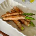 はなでじ's cooksnap of when they made 巻き方ひとつでプロの味！アスパラの肉巻き.