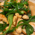 ながぴー♧'s cooksnap of when they made ＊ピーマンとササミの炒めもの*☆.
