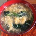 SuperLights's cooksnap of when they made ☆かきたま汁☆.