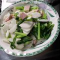 くっくぱー's cooksnap of when they made カブ・小松菜・ハムの塩炒め☆.