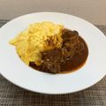 horseland's cooksnap of when they made 半熟玉子のオムハヤシ.