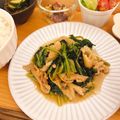 のんちごはん♡'s cooksnap of when they made とり皮ホーレン.