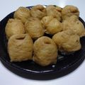 ちくわ君's cooksnap of when they made 甘〜いジュワッとおいなりさん☆簡単☆.