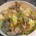yasu_ha's cooksnap of when they made 豚バラとしらたき・白菜のすき煮風.