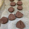 菜食人's cooksnap of when they made 抹茶クッキー (バター不使用).