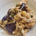 ぱにぱる's cooksnap of when they made 冷凍食品★素揚げ茄子と豚しゃぶの和えもの.