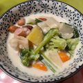 こっぷぽ～ん's cooksnap of when they made 根菜と生姜で温♡和のクリームシチュー.