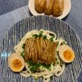 akoママクック's cooksnap of when they made 簡単なのに激ウマ！冷やしきつねうどん♡*.