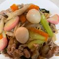なおすけ151a's cooksnap of when they made フライパンで簡単～五目かた焼きそば☆.