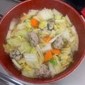 じいじい毎日挑戦's cooksnap of when they made ふわふわ肉団子の具たくさんスープ♬.