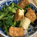 け〜〜ちゃん's cooksnap of when they made 簡単おいしい！厚揚げと大根の葉の炒め物.