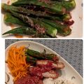 プルンバゴ's cooksnap of when they made 簡単♪オクラの醤油焼き.