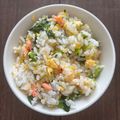 Gigi_116's cooksnap of when they made 春爛漫✿菜の花と桜えびと卵の混ぜご飯✿.
