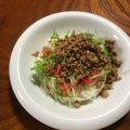 Ruriluru's cooksnap of when they made 素麺の鶏そぼろぶっかけ.