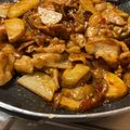 クックM7YBIY☆'s cooksnap of when they made 豚こまとジャガイモのピリ辛豆板醤炒め.