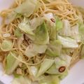 ＊Chay＊'s cooksnap of when they made アンチョビとキャベツの塩パスタ.