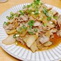 ルパンのかあさん☆彡's cooksnap of when they made 豚バラ大根のポン酢炒め.