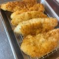 umizarusuki's cooksnap of when they made エコバッターのアジフライ☆【卵不要】.