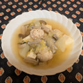 龍青空ママ's cooksnap of when they made 我が家のだんご汁.
