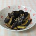 umemodoki's cooksnap of when they made レンジで簡単！茄子の生姜和え.
