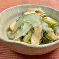 島子☆'s cooksnap of when they made 簡単過ぎ！白菜と油揚げの煮浸し.