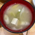 ママメイン！時々子供's cooksnap of when they made 豆腐と長ねぎの味噌汁.