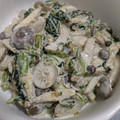 庵chai's cooksnap of when they made しめじとほうれん草のゴマぽんマヨ和え💖.