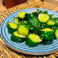 料理男子部🍻's cooksnap of when they made 居酒屋風☆やみつききゅうり.