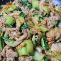 やっちん☆'s cooksnap of when they made 豚肉とチンゲンサイのキムチ炒め.