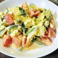 いたちさん's cooksnap of when they made きゅうりとトマトゆで卵のマヨネーズサラダ.