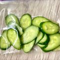 悠LOVE航's cooksnap of when they made きゅうりの塩だけで気楽な保存.