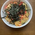 クックCQXR44☆'s cooksnap of when they made 天ぷらリメイク ちょい足し天玉丼.