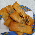 mokomokon's cooksnap of when they made 簡単！基本の揚げ春巻き♡.