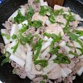 とりけらとっぷす's cooksnap of when they made スピードおかず♪ 豚肉と長芋の大葉塩炒め.