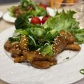 Cancancandy723's cooksnap of when they made ♢厚切り豚ロース肉の照り焼き♢.