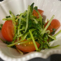 にゃつめ〜's cooksnap of when they made 簡単♪豆苗とトマトの甘いナムル.