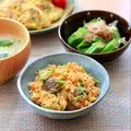 runa10's cooksnap of when they made 鯖缶で栄養たっぷり！炊飯器簡単ビビンバ♫.