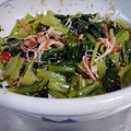 minmo2✳️2's cooksnap of when they made 小松菜とカニカマと海苔のナムル♩.