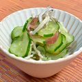 島子☆'s cooksnap of when they made きゅうりとみょうがとじゃこの酢の物.