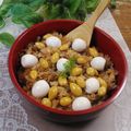 クックHG9V8Y☆'s cooksnap of when they made 中華おこわ・中華ちまき　炊飯器で簡単.