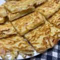 Nya6nya6's cooksnap of when they made ★カリッうま～！そうめんチヂミ★.