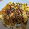 っっぱ's cooksnap of when they made 簡単☆ほうれん草チーズオープンオムレツ.