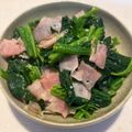 ゆーです's cooksnap of when they made ほうれん草ベーコンガーリックバター 炒め.