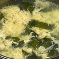 ★なみ☆'s cooksnap of when they made 鶏むね･鶏もものゆで鶏の旨みで！卵スープ.