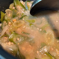 きゅあっぷらぱぱ's cooksnap of when they made とろうま♡炒めネギの納豆汁！.