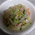 ☆hikonyan☆'s cooksnap of when they made *:.｡☆もやしのからしあえ☆｡.:*.