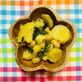 チェックのミニくま's cooksnap of when they made さつま芋とお豆のマヨソテー.