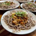 そろそろねんね's cooksnap of when they made 大根おろしとなめ茸の見た目洋風お蕎麦.