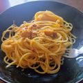Camel☆★'s cooksnap of when they made ぺぺたま(卵とニンニクのパスタ).