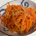 CuB♡'s cooksnap of when they made 簡単！我が家の定番にんじんのきんぴら.